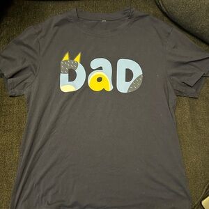 Black Dad Graphic T-Shirt